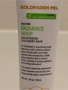 Goldfaden MD Radiance Whip Brightening Treatment Mask